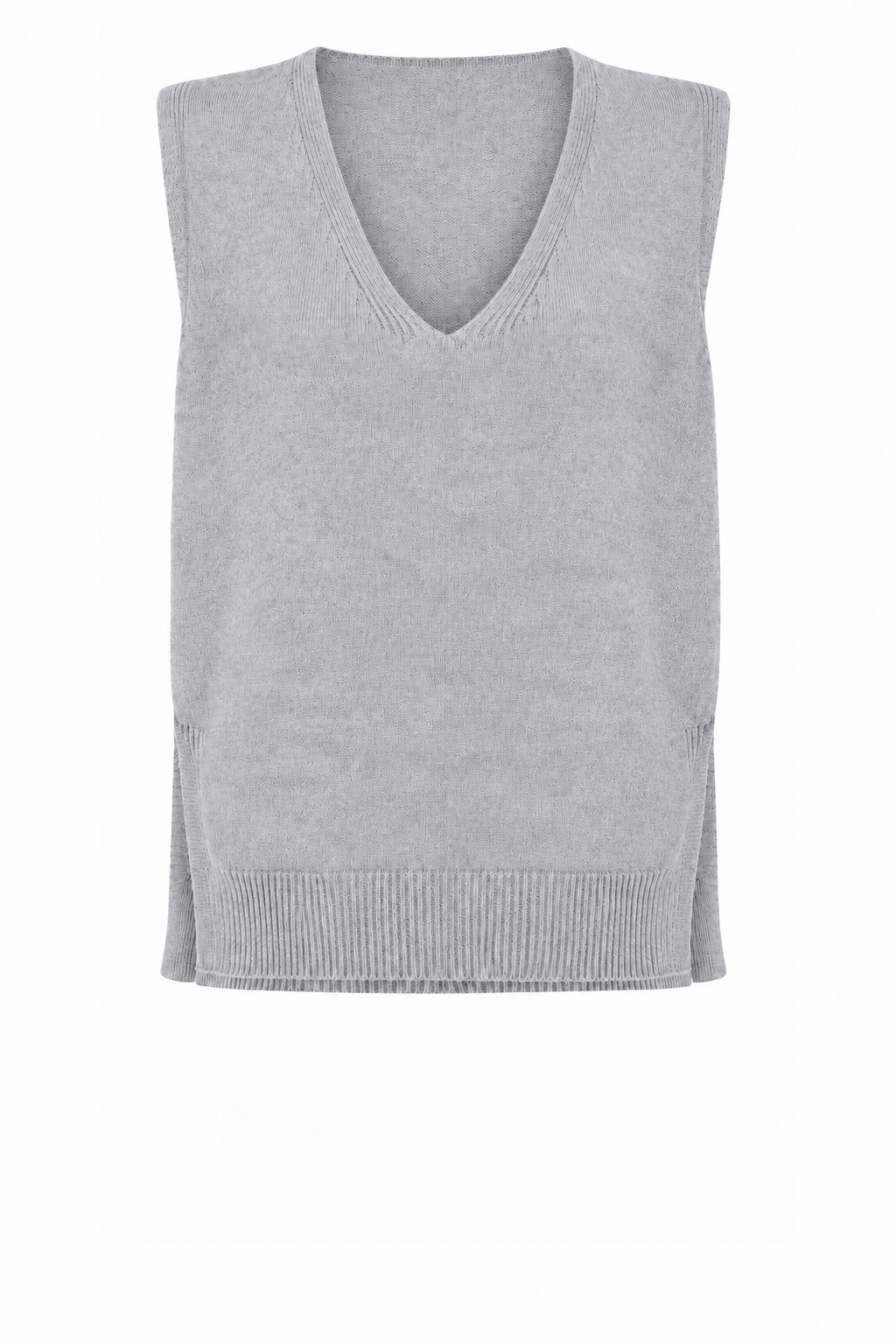 PIXIE V NECK KNITTED VEST