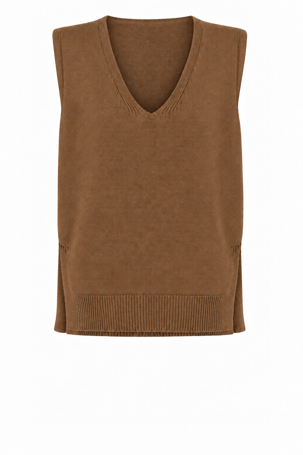 PIXIE V NECK KNITTED VEST