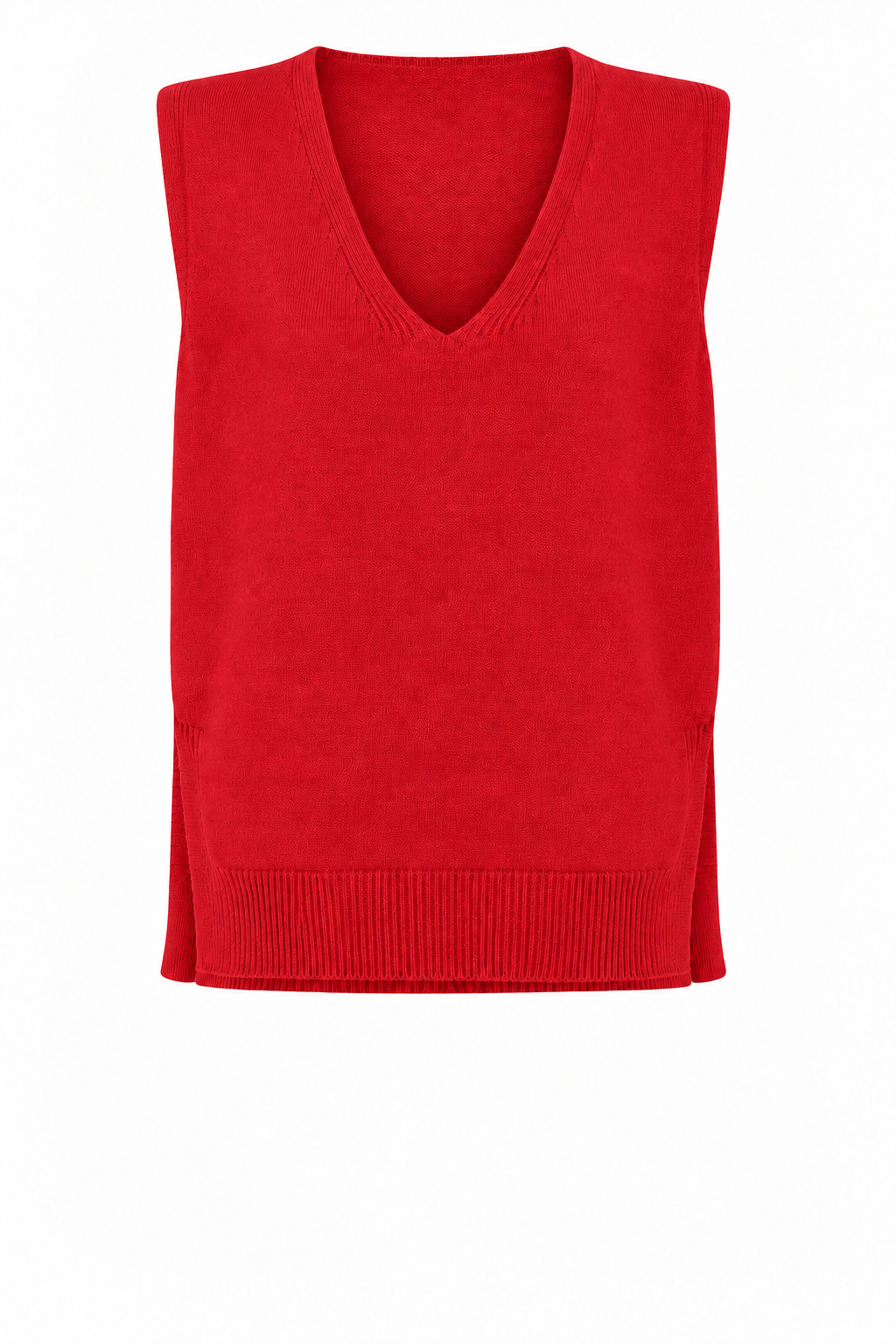 PIXIE V NECK KNITTED VEST