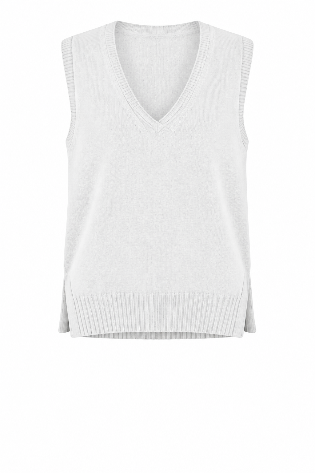 PIXIE V NECK KNITTED VEST