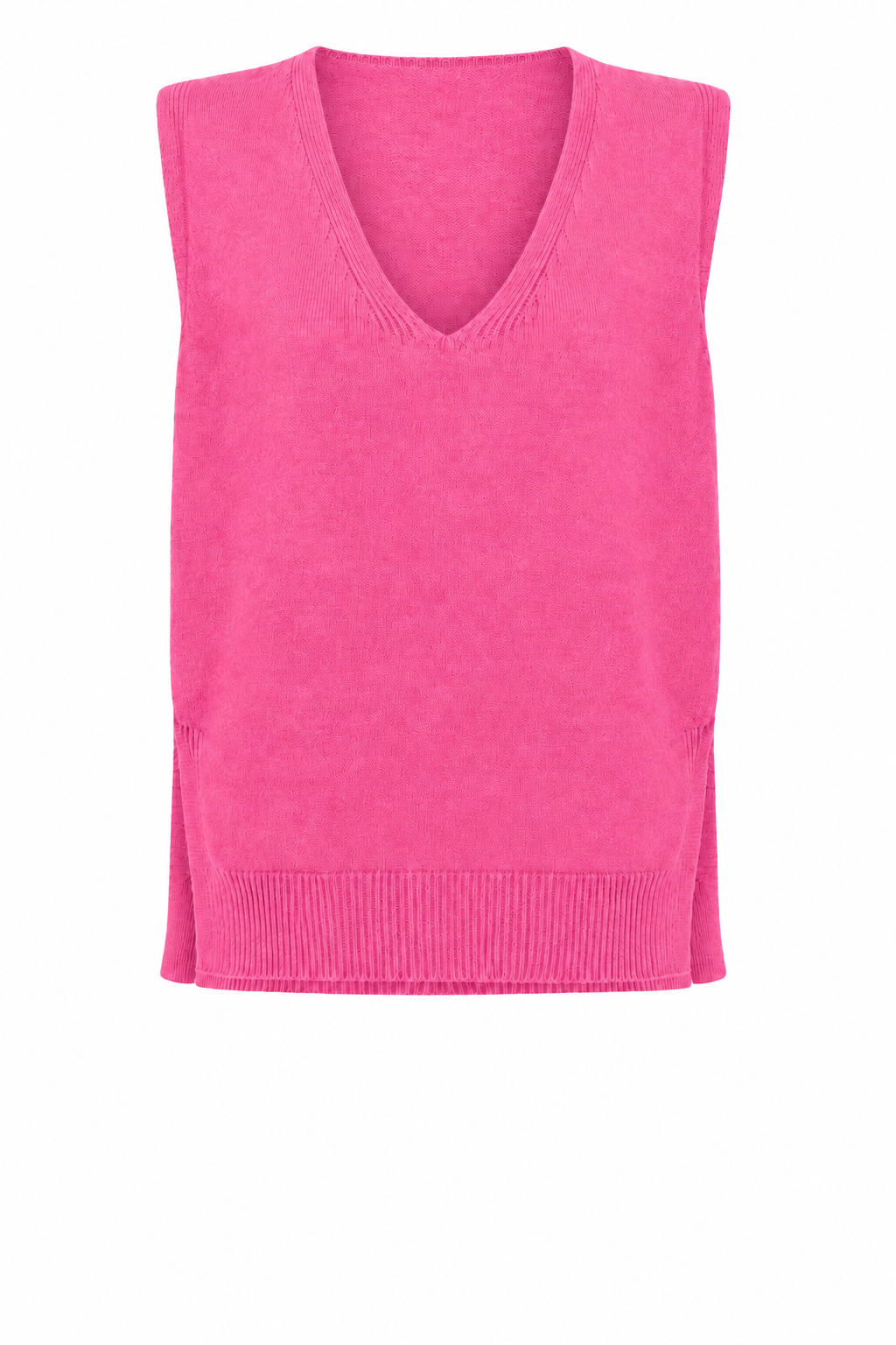 PIXIE V NECK KNITTED VEST