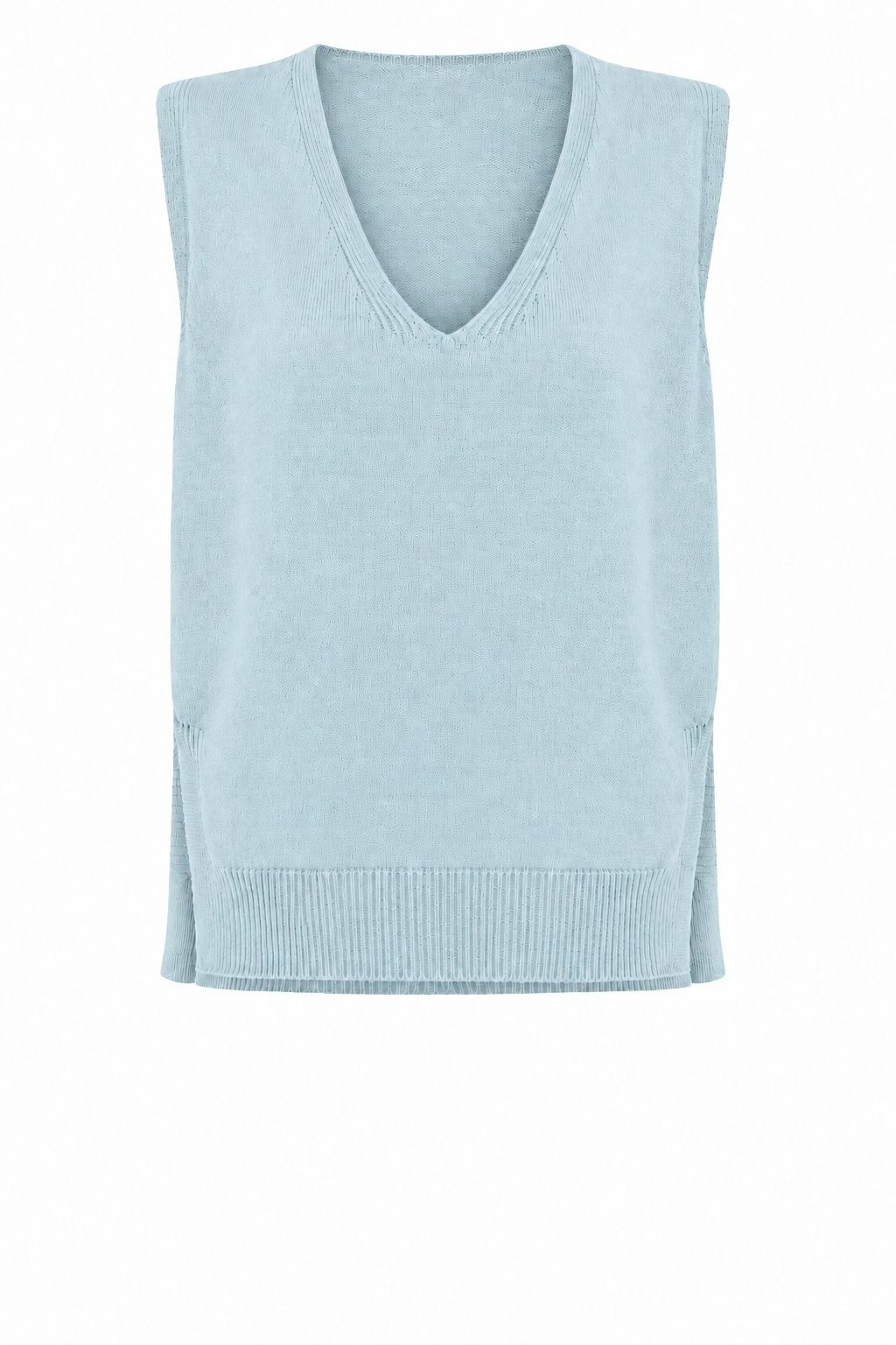 PIXIE V NECK KNITTED VEST