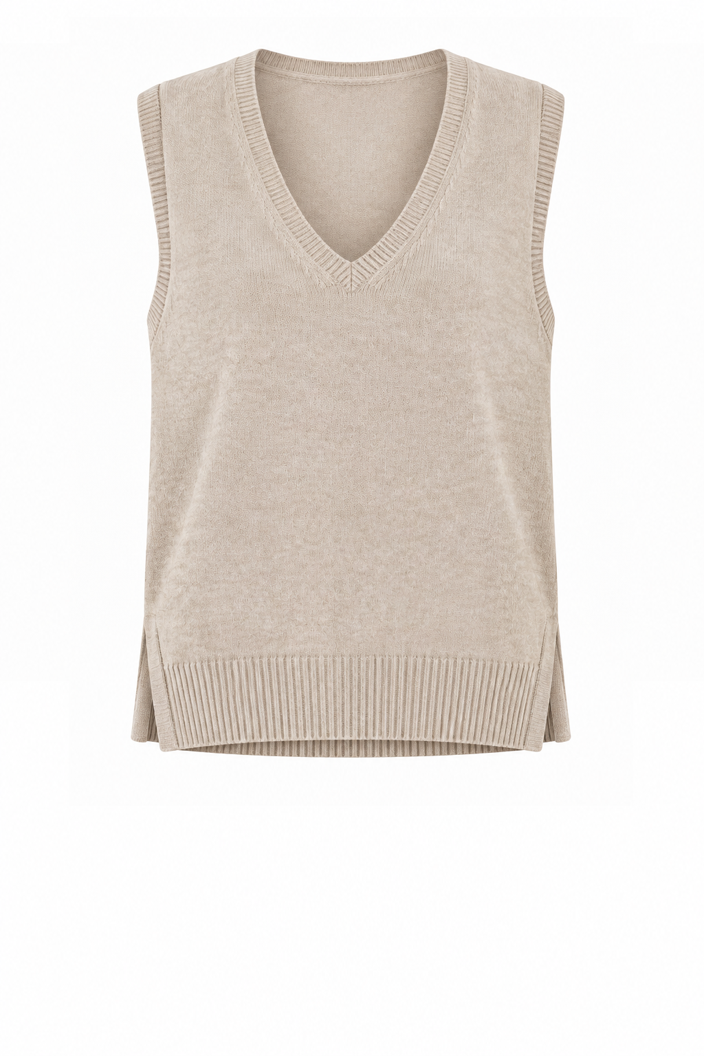 PIXIE V NECK KNITTED VEST