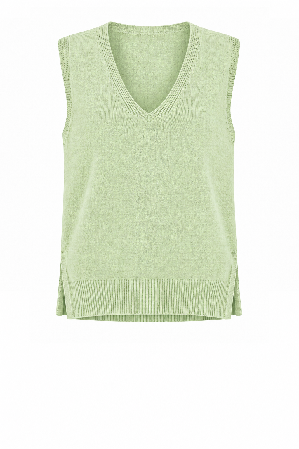 PIXIE V NECK KNITTED VEST