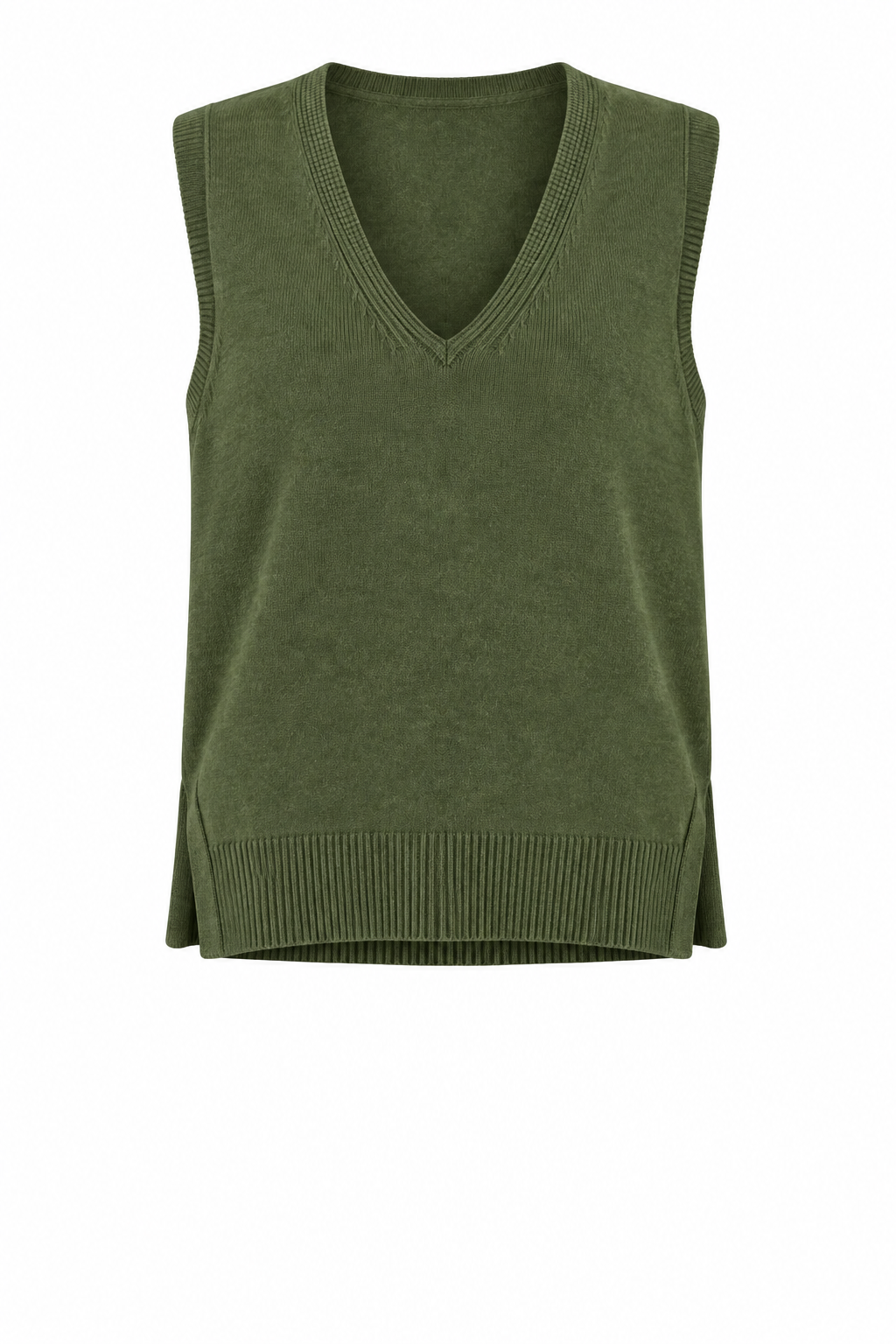PIXIE V NECK KNITTED VEST