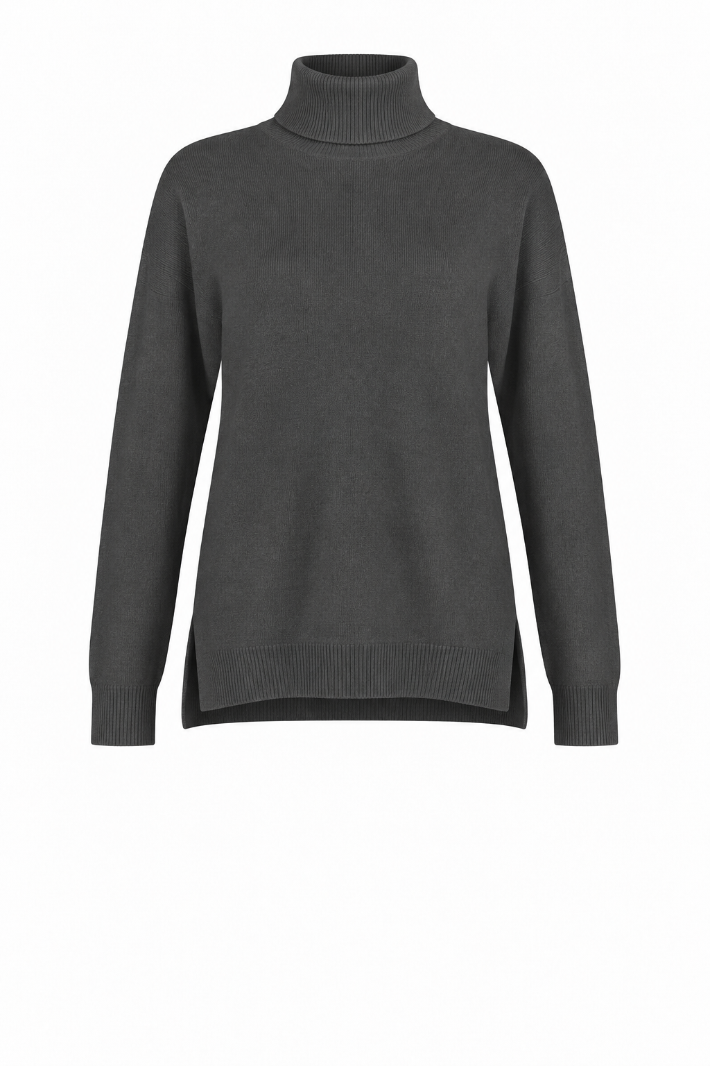 POLO LOOSE FIT POLO NECK KNIT