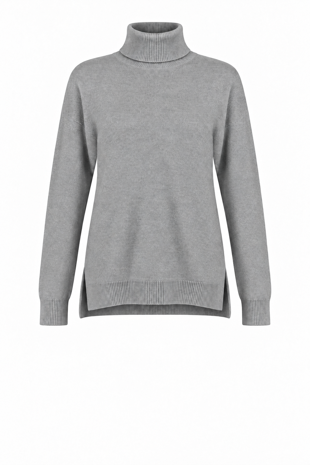 POLO LOOSE FIT POLO NECK KNIT