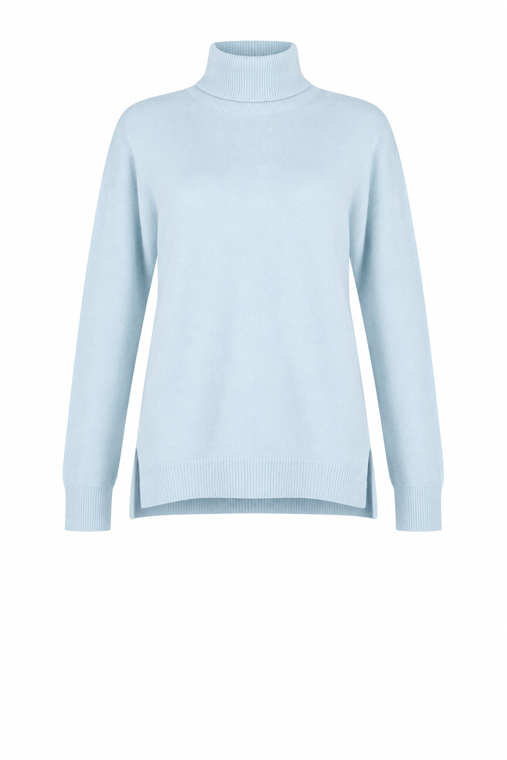POLO LOOSE FIT POLO NECK KNIT