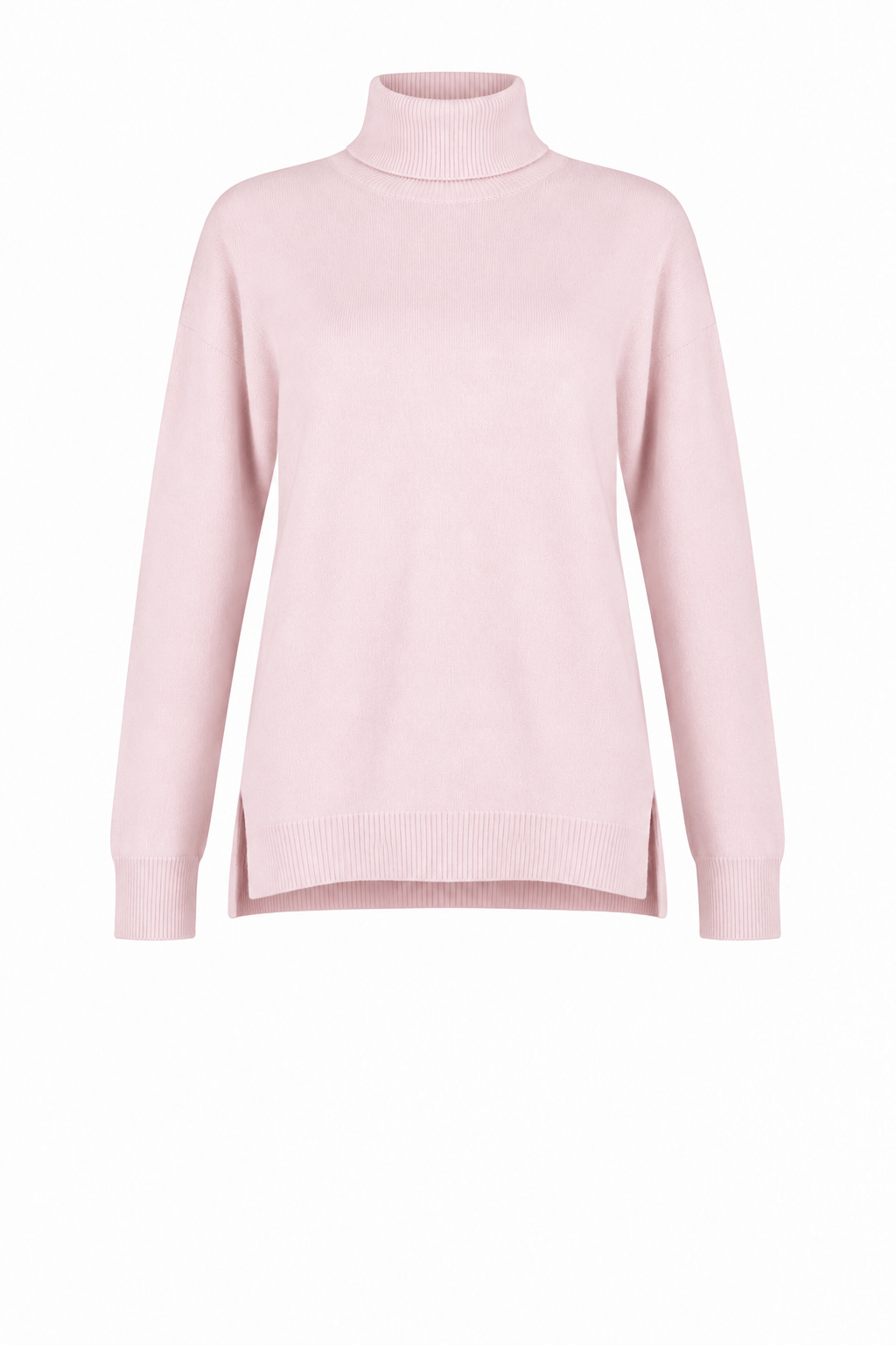 POLO LOOSE FIT POLO NECK KNIT