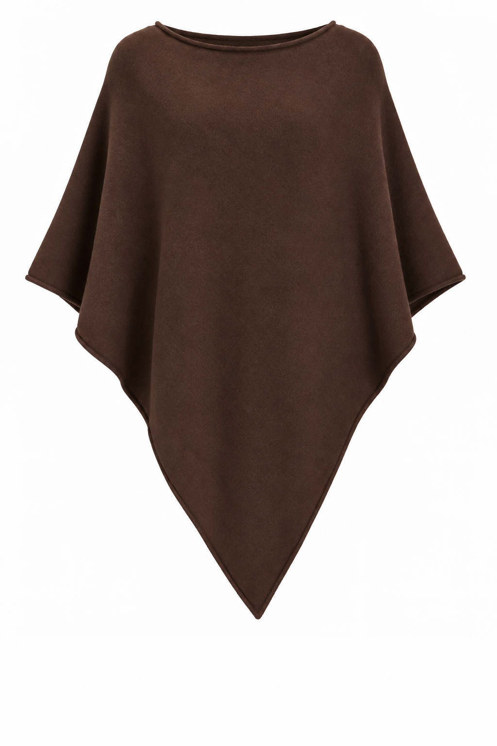 PONCHO IN SUPERSOFT KNIT