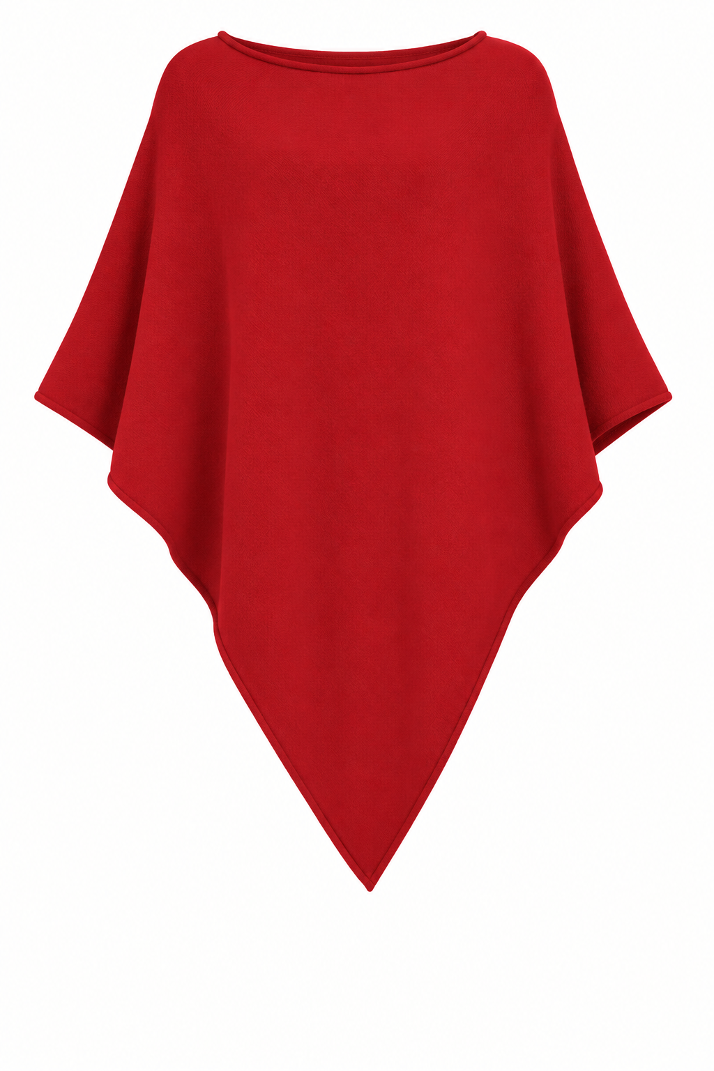 PONCHO IN SUPERSOFT KNIT