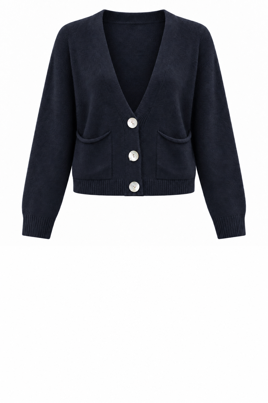 POOK CROP KNIT CARDIGAN