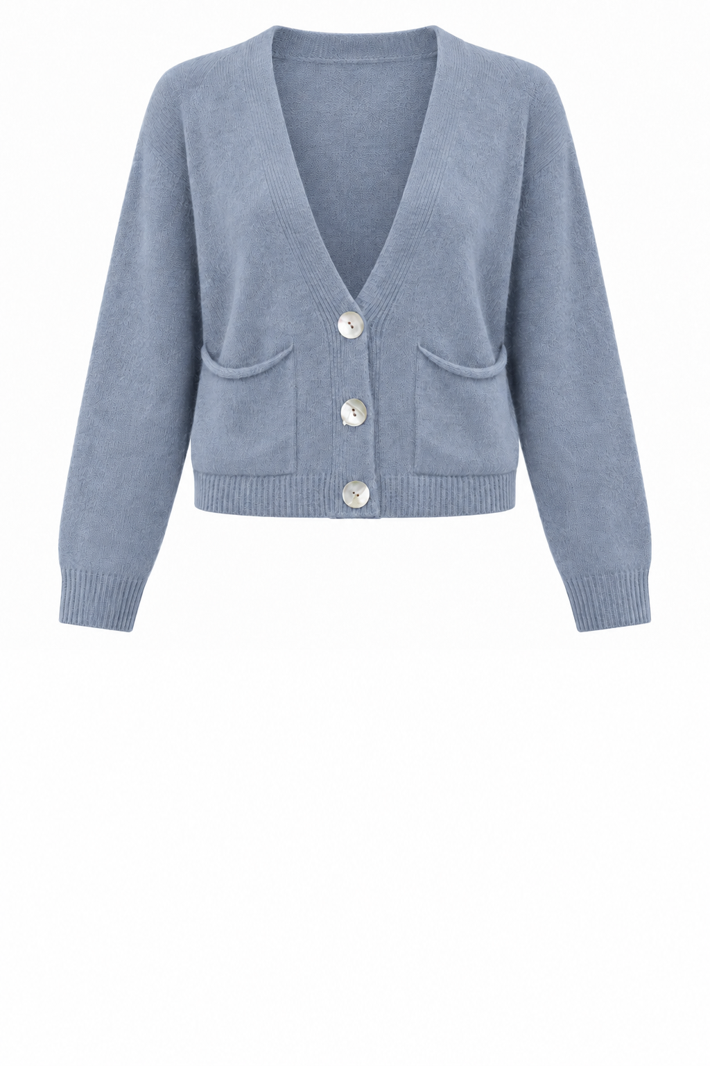 POOK CROP KNIT CARDIGAN