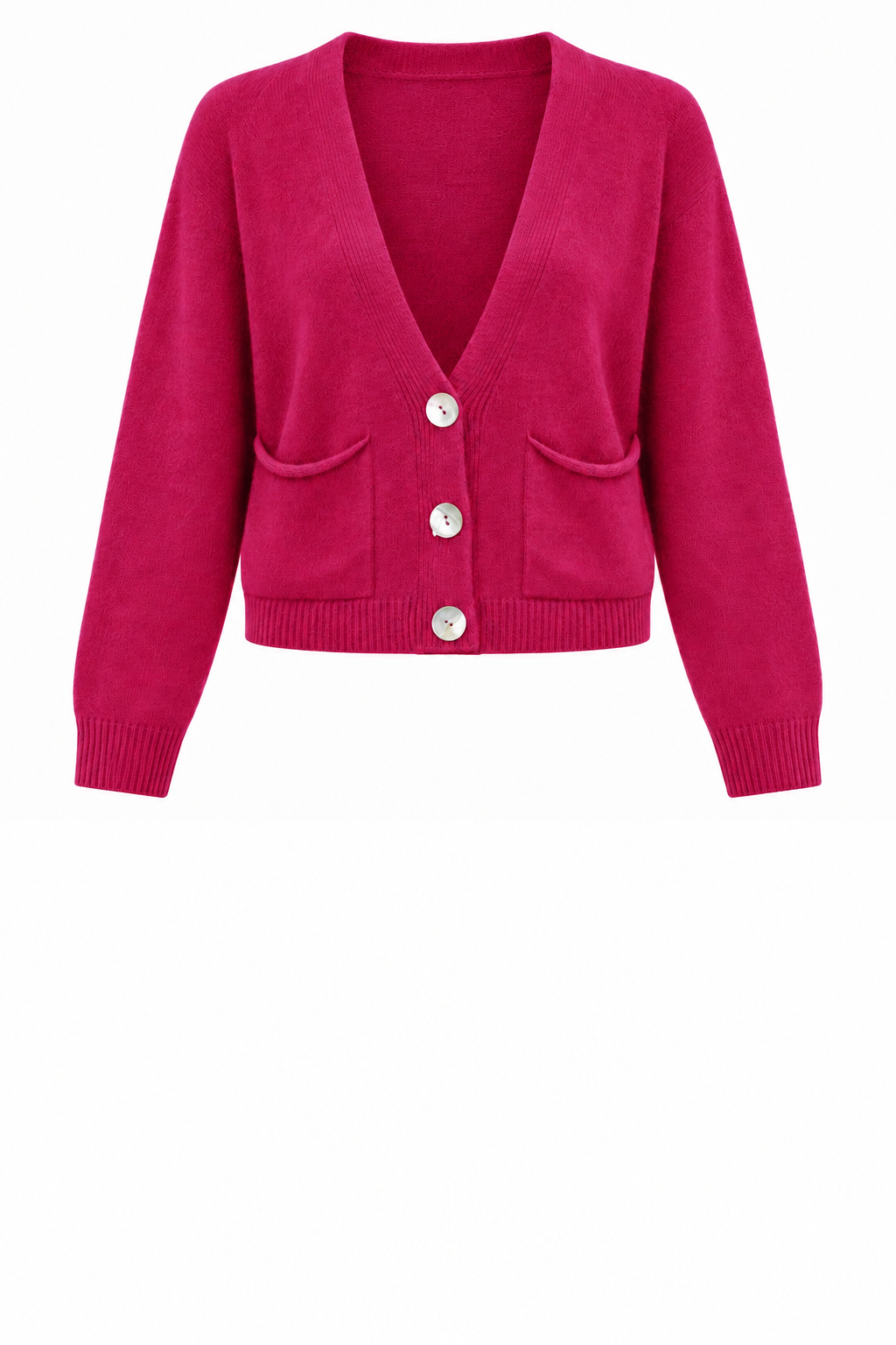 POOK CROP KNIT CARDIGAN