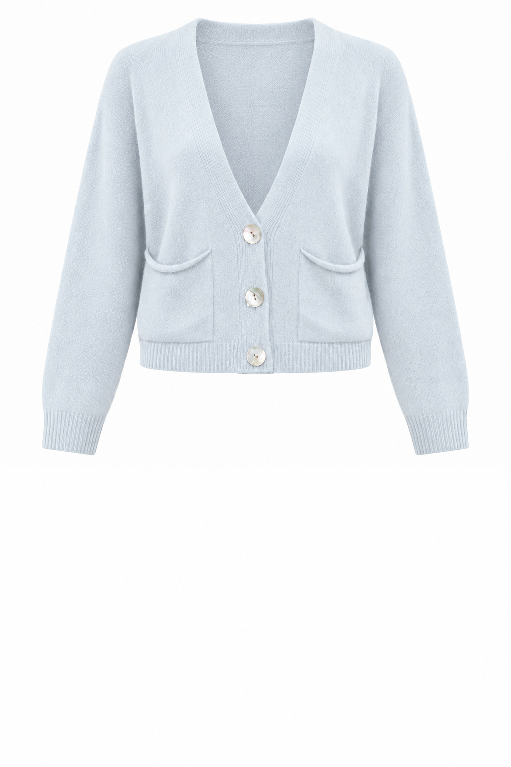 POOK CROP KNIT CARDIGAN