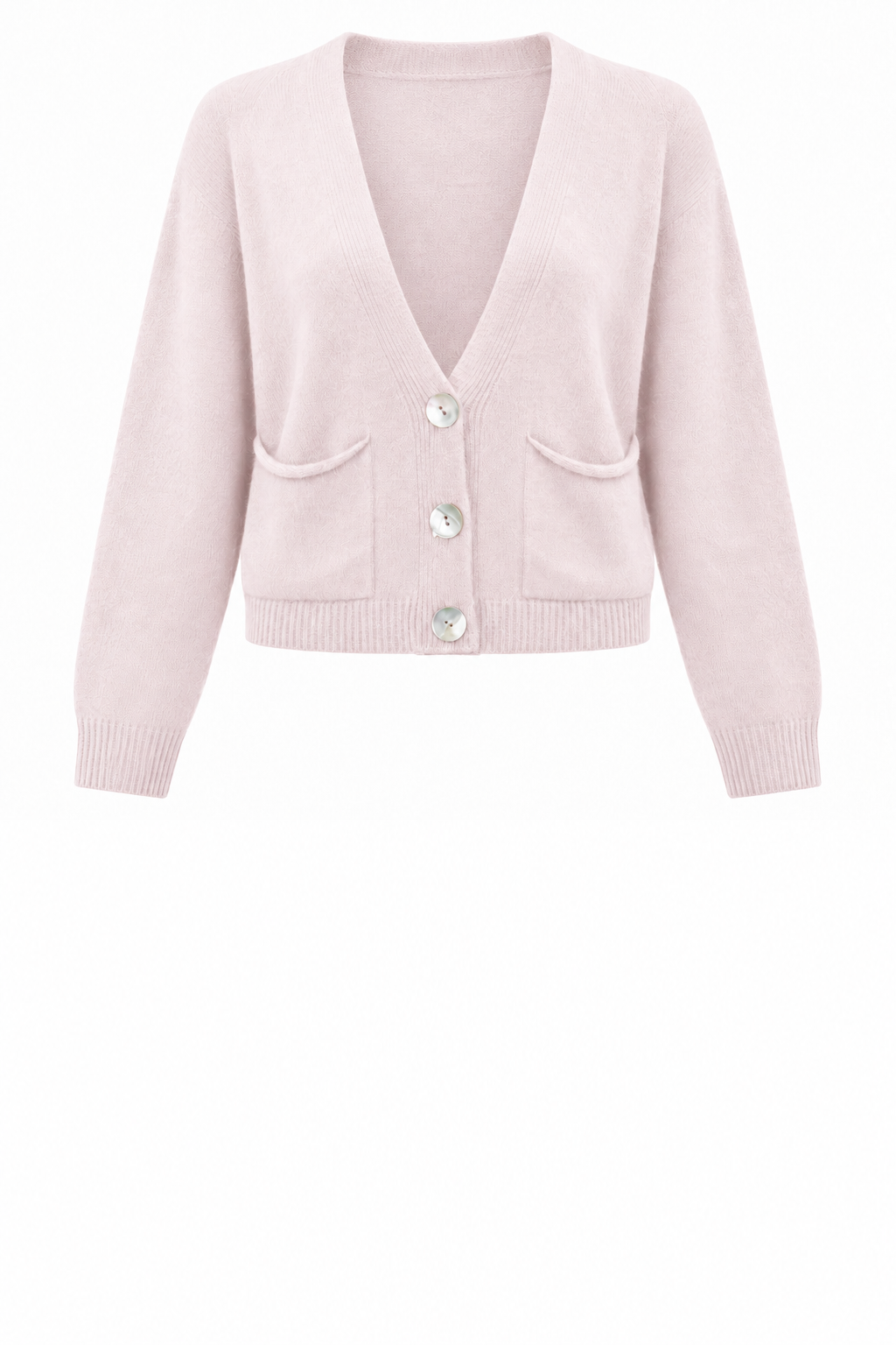 POOK CROP KNIT CARDIGAN