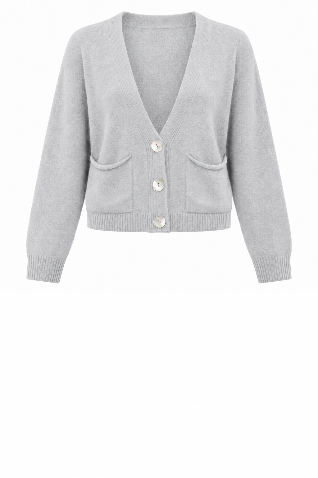 POOK CROP KNIT CARDIGAN