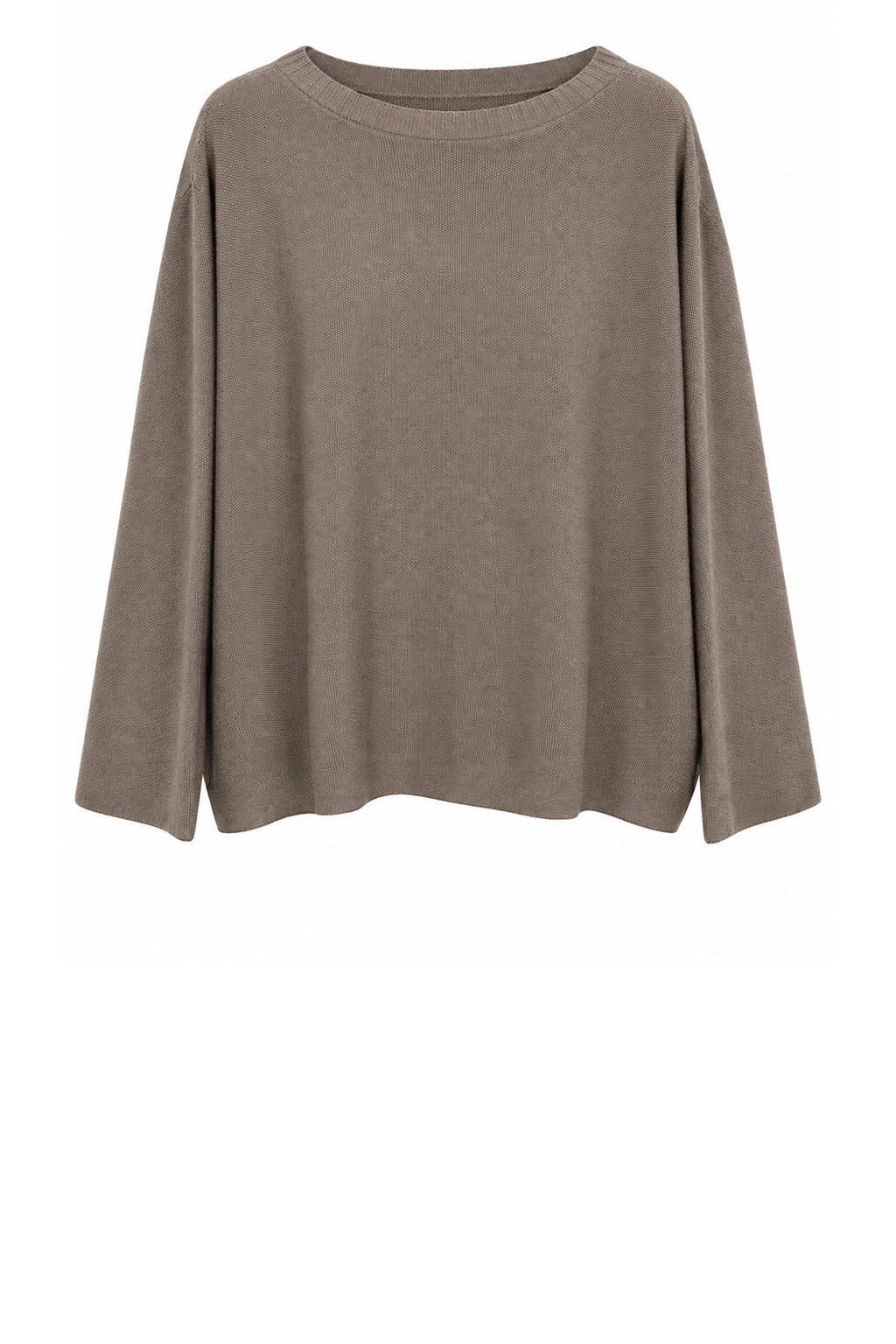 REESE ROUND NECK RIBBED KNIT