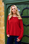 REESE ROUND NECK RIBBED KNIT