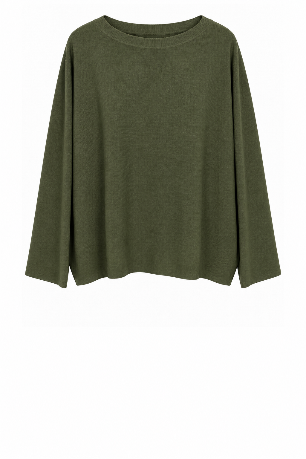 REESE ROUND NECK RIBBED KNIT