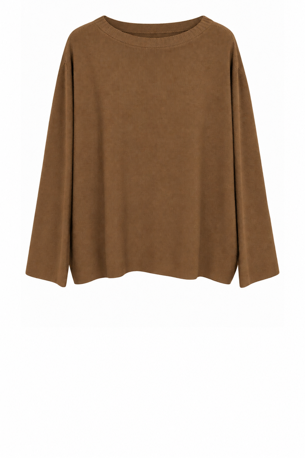 REESE ROUND NECK RIBBED KNIT