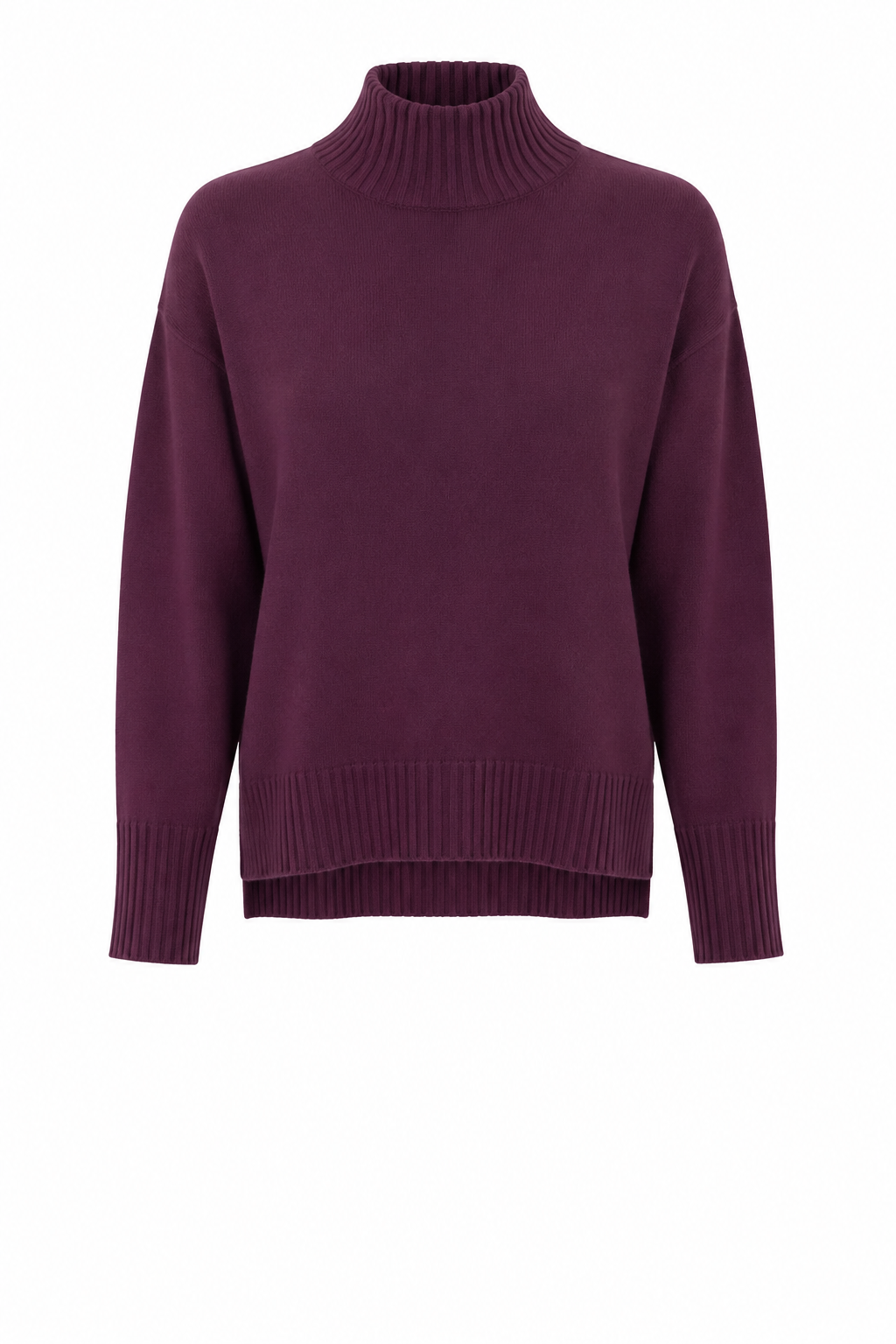 RUBY HIGH NECK EASY FIT KNIT