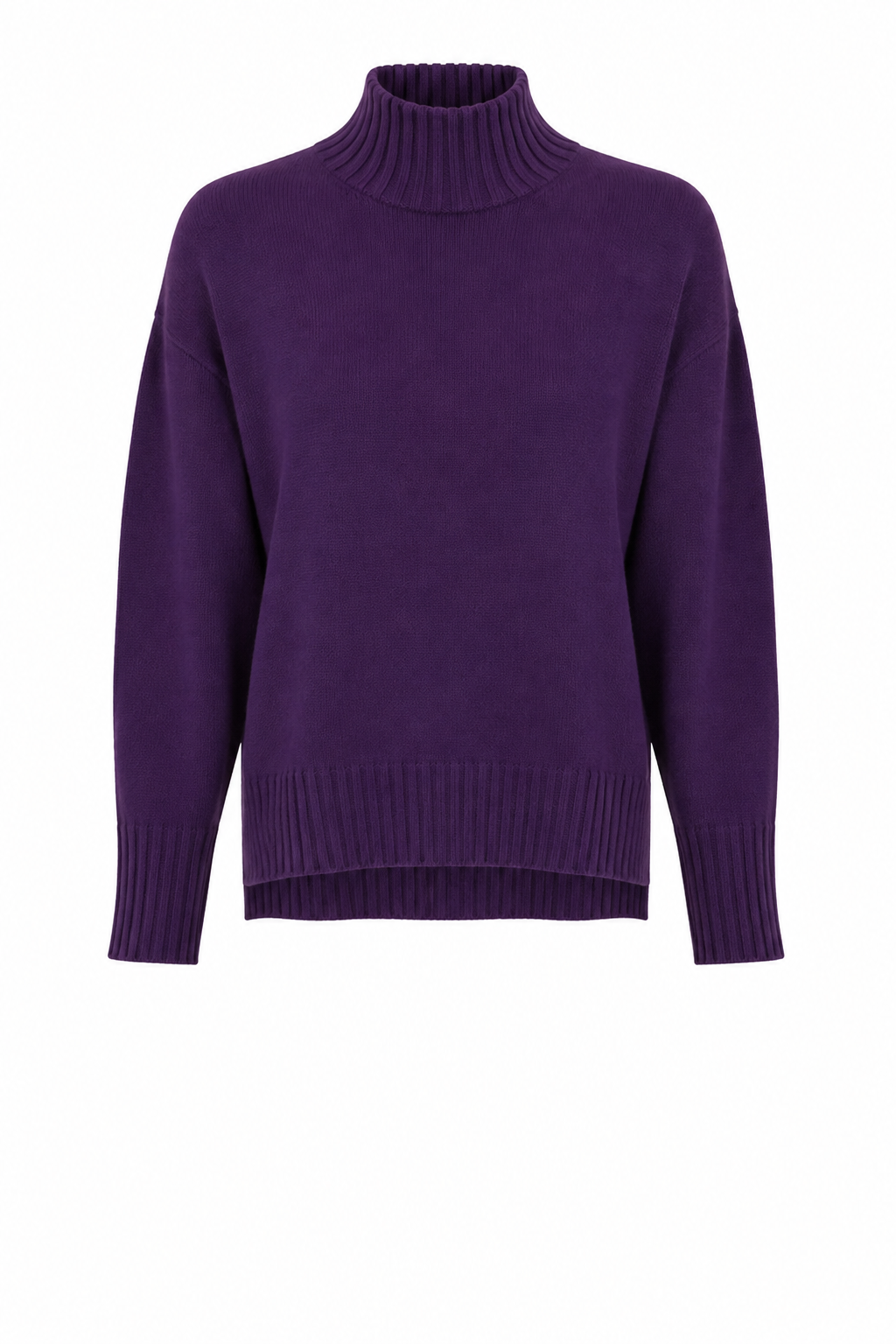 RUBY HIGH NECK EASY FIT KNIT