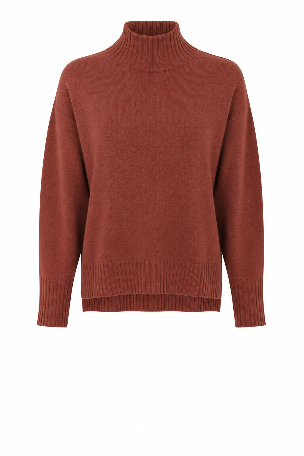 RUBY HIGH NECK EASY FIT KNIT