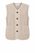 TEDDY BORG FLEECE GILET