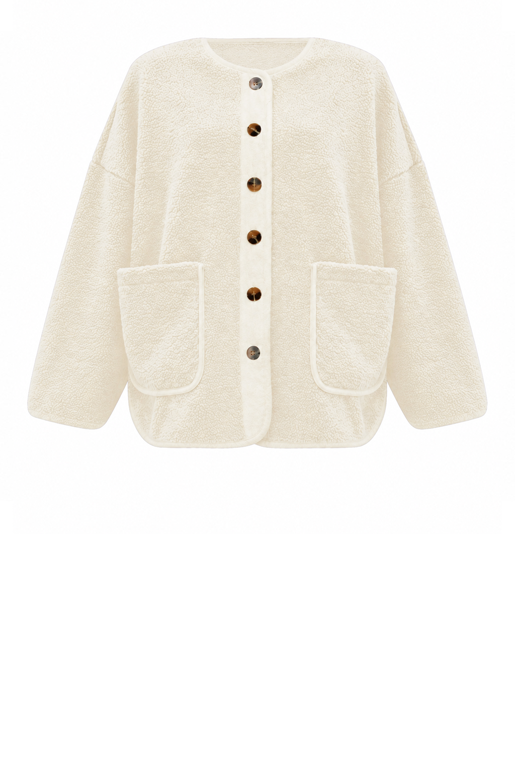 TEDDY OVERSIZED BORG JACKET
