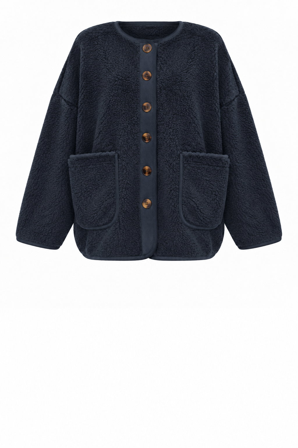 TEDDY OVERSIZED BORG JACKET