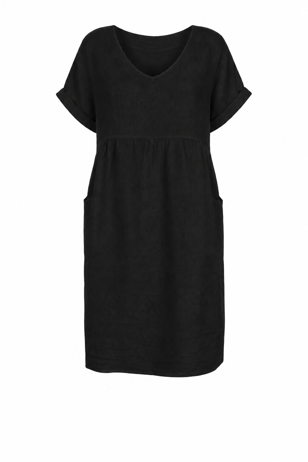 TESA SHORT LINEN DRESS