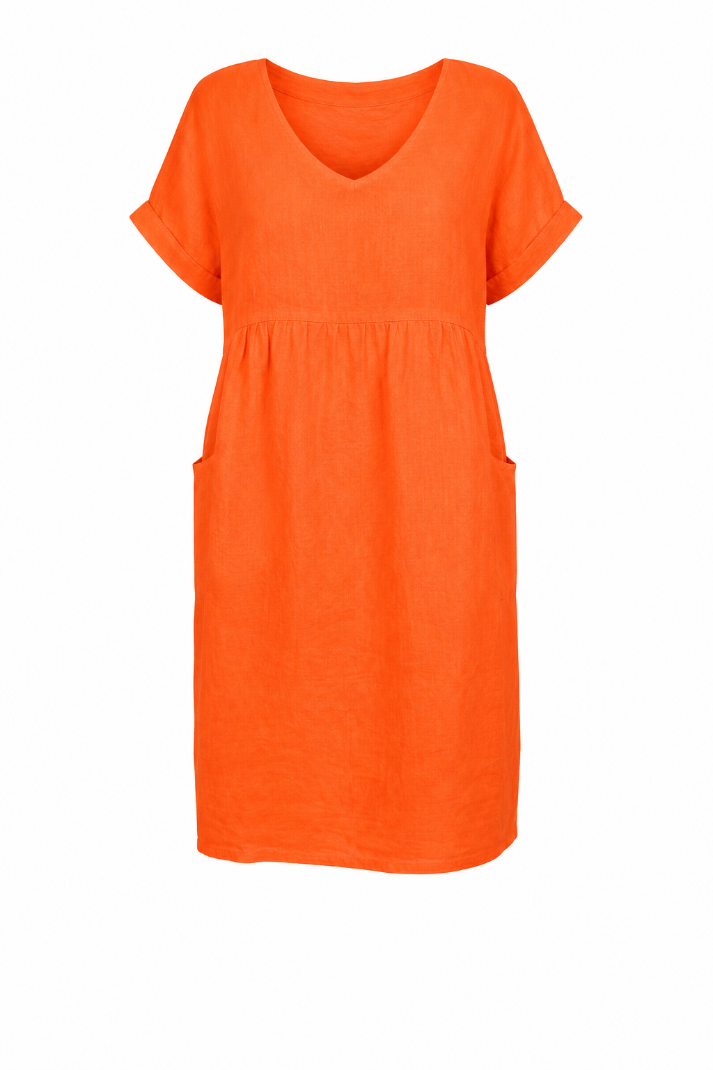 TESA SHORT LINEN DRESS