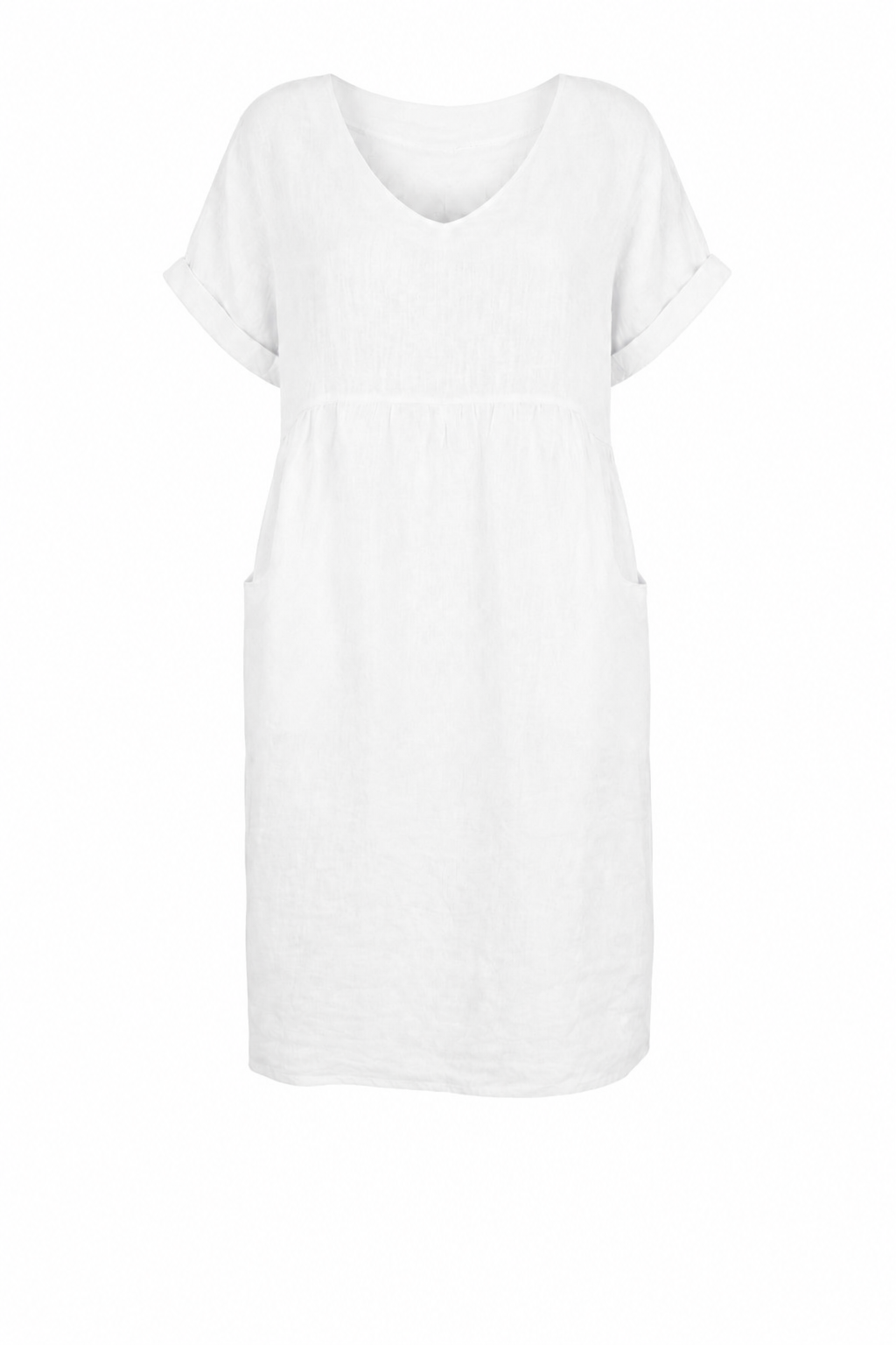 TESA SHORT LINEN DRESS