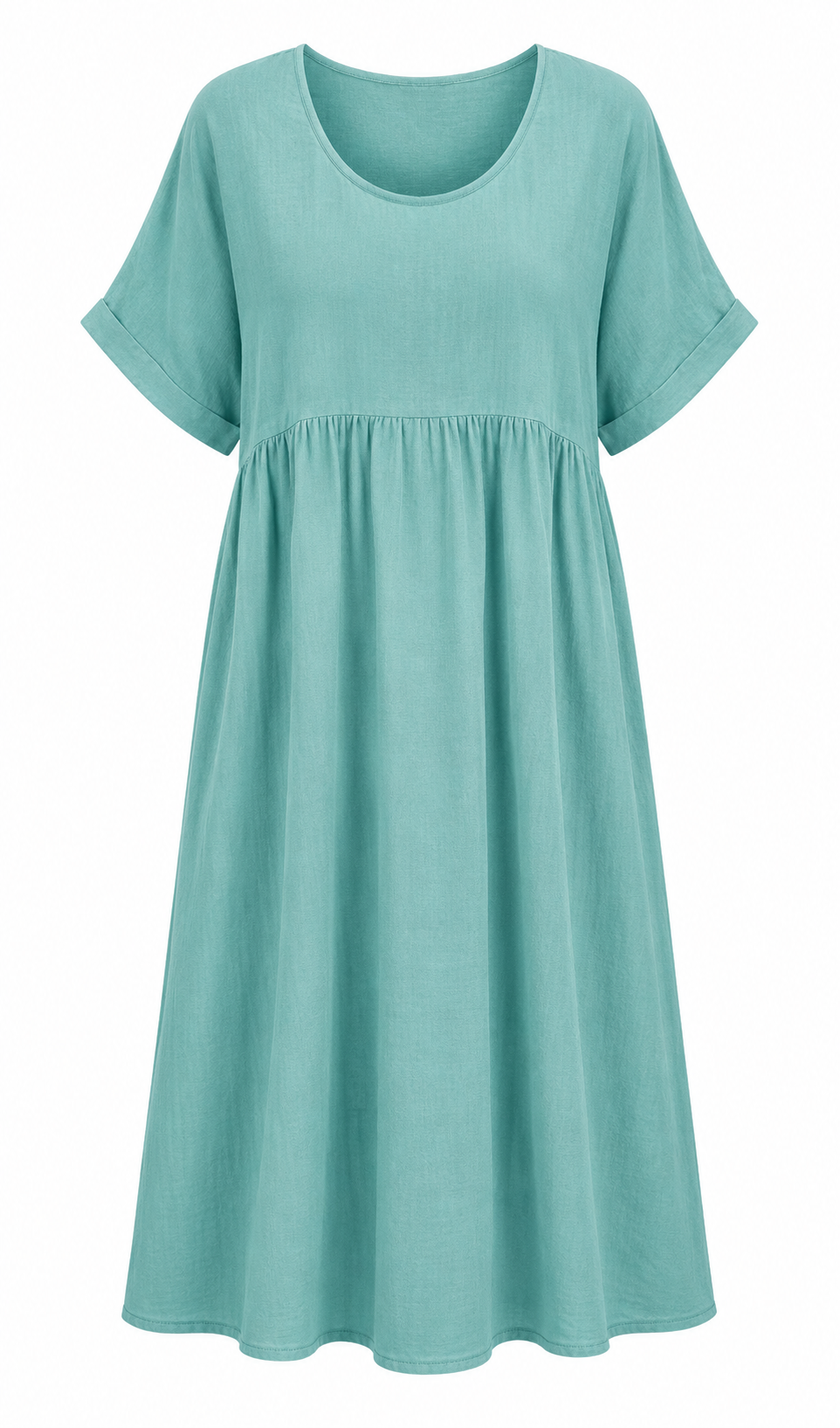 TESA MIDI LINEN DRESS