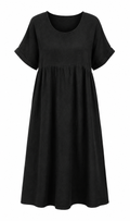 TESA MIDI LINEN DRESS