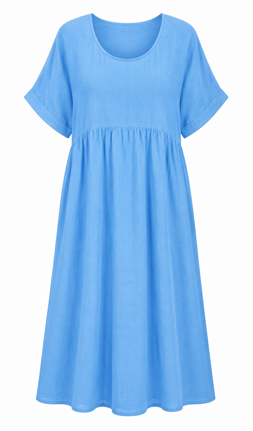 TESA MIDI LINEN DRESS