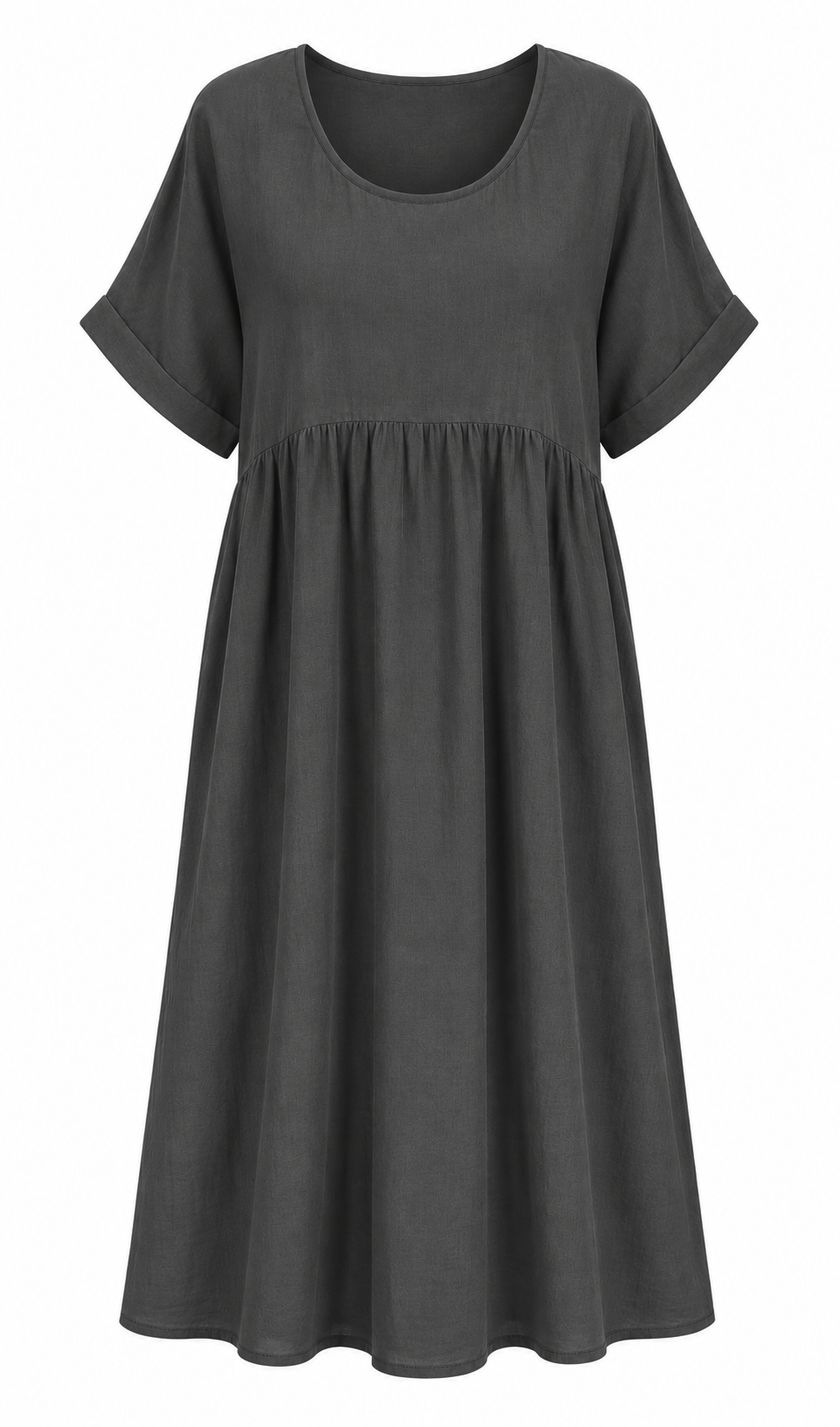 TESA MIDI LINEN DRESS