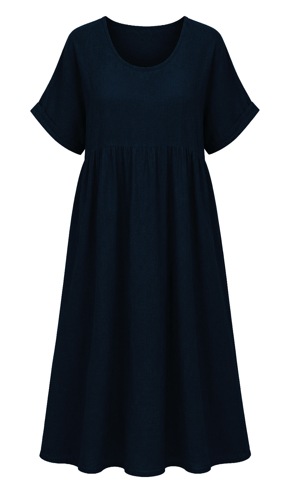TESA MIDI LINEN DRESS