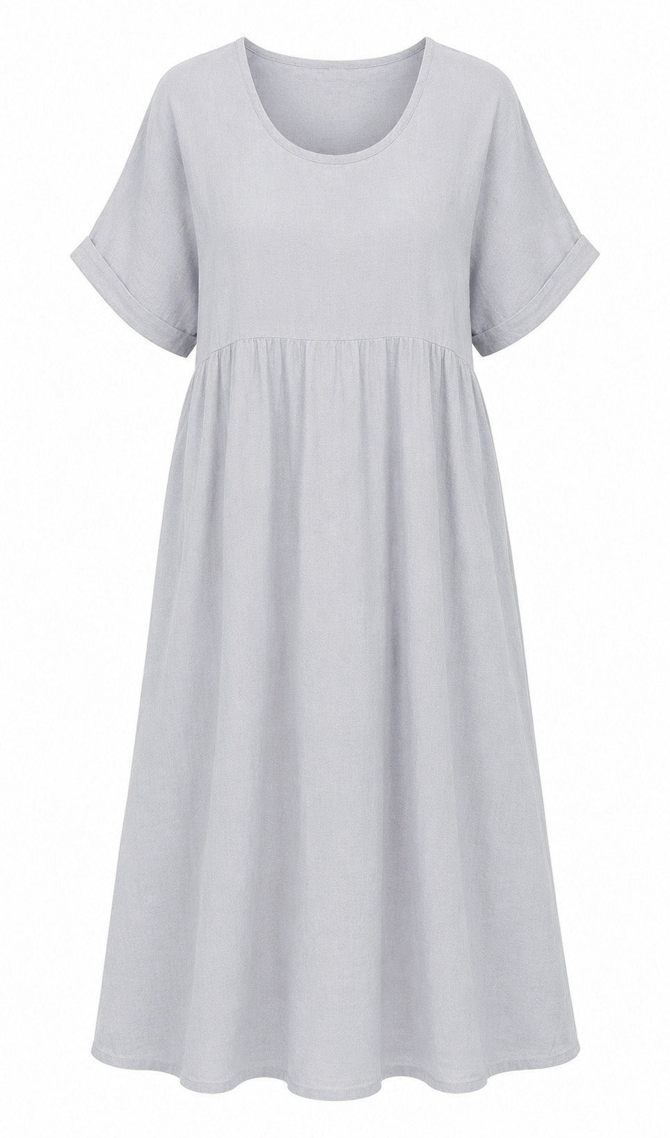 TESA MIDI LINEN DRESS