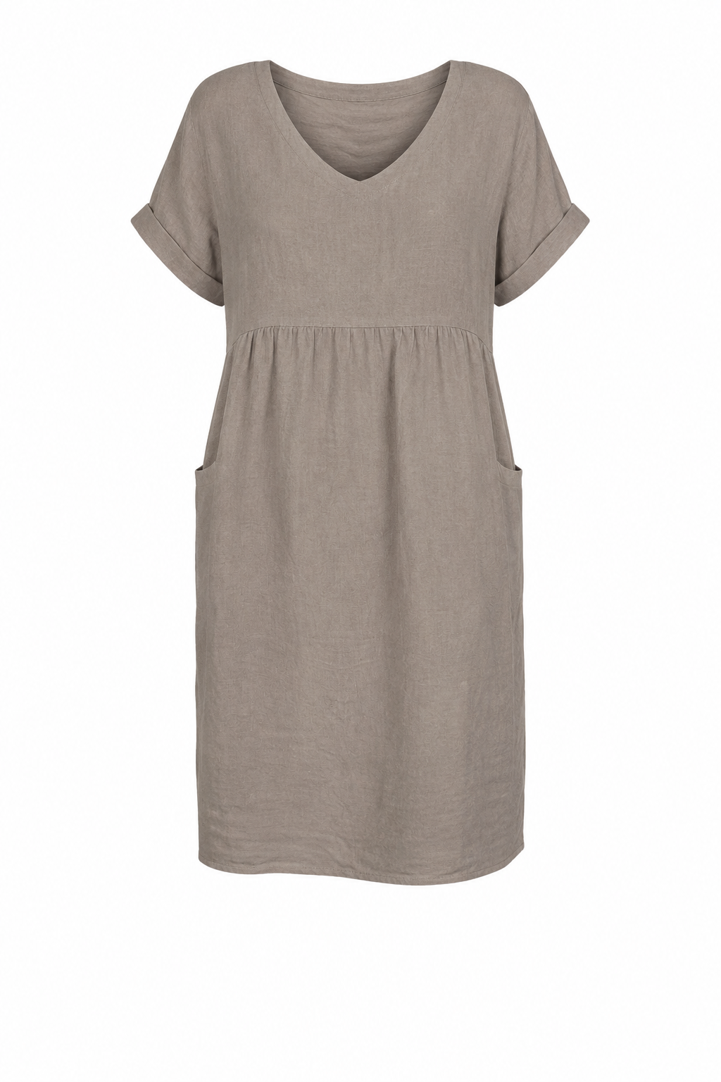TESA SHORT LINEN DRESS