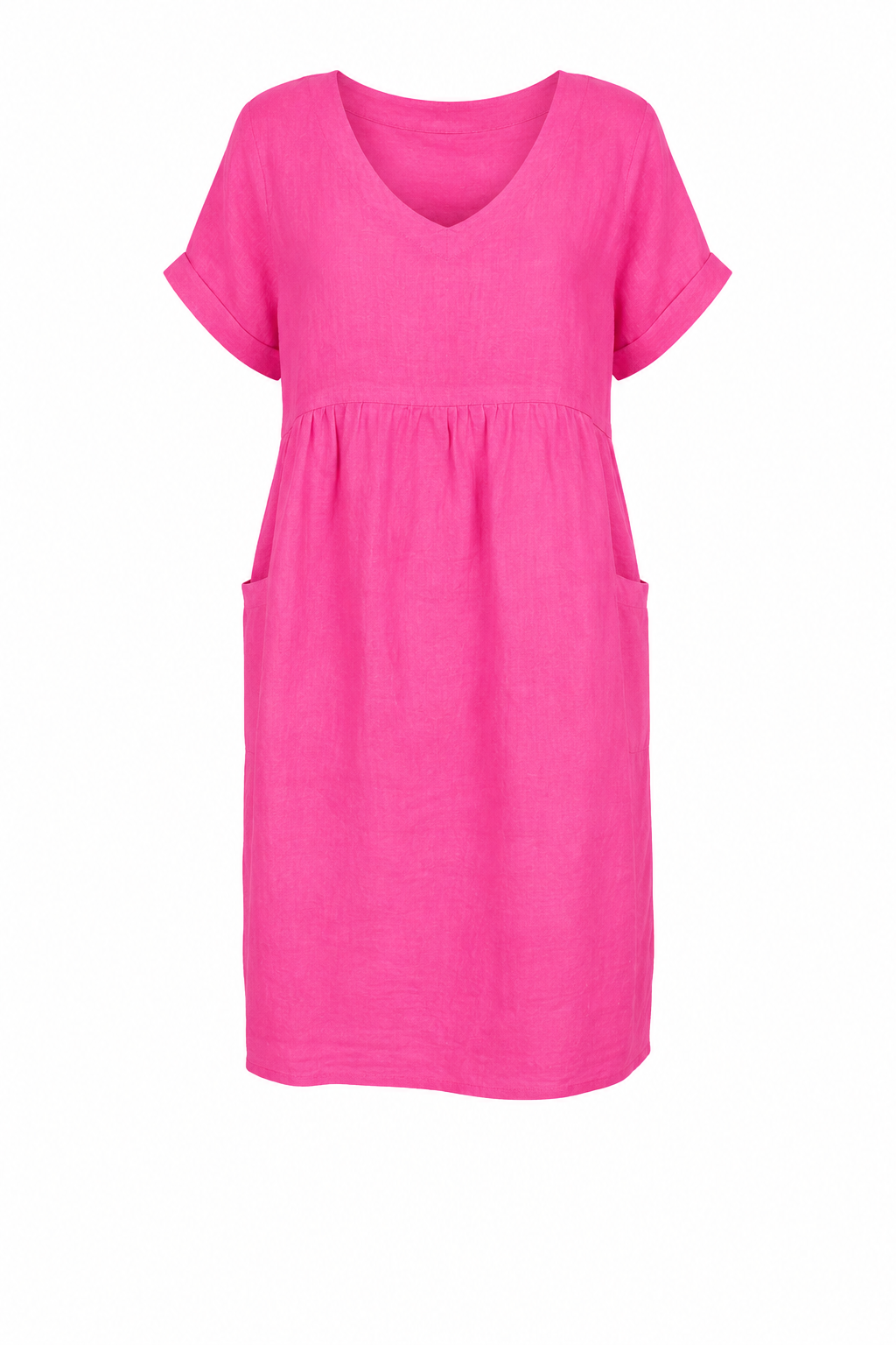 TESA SHORT LINEN DRESS
