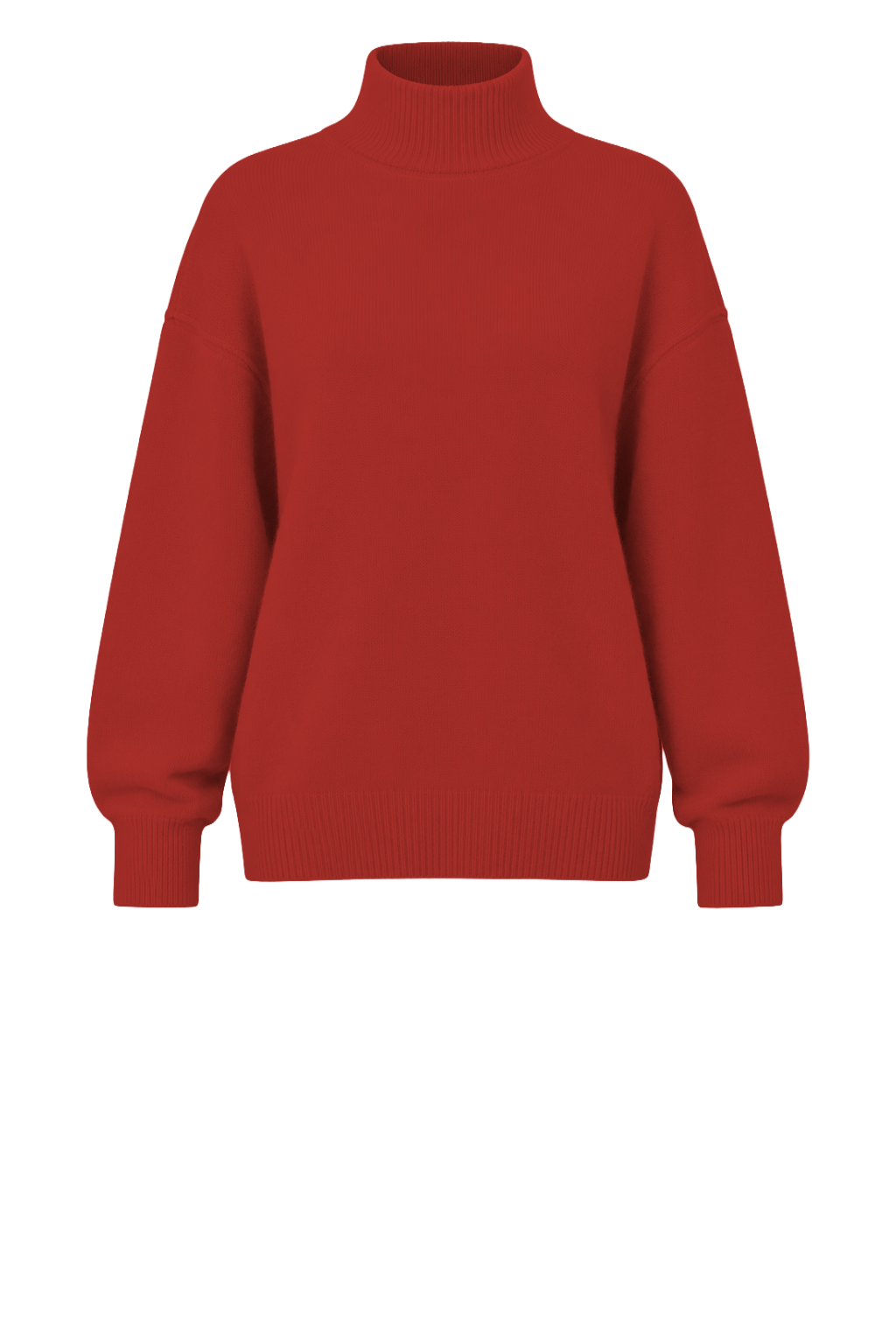 ZOIE CLASSIC POLO NECK SUPERSOFT KNIT