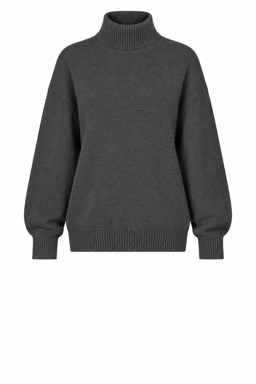 ZOIE CLASSIC POLO NECK SUPERSOFT KNIT