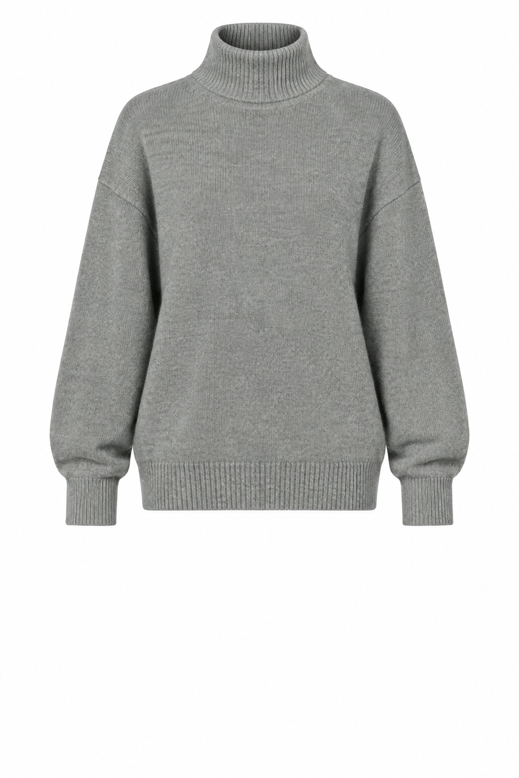ZOIE CLASSIC POLO NECK SUPERSOFT KNIT