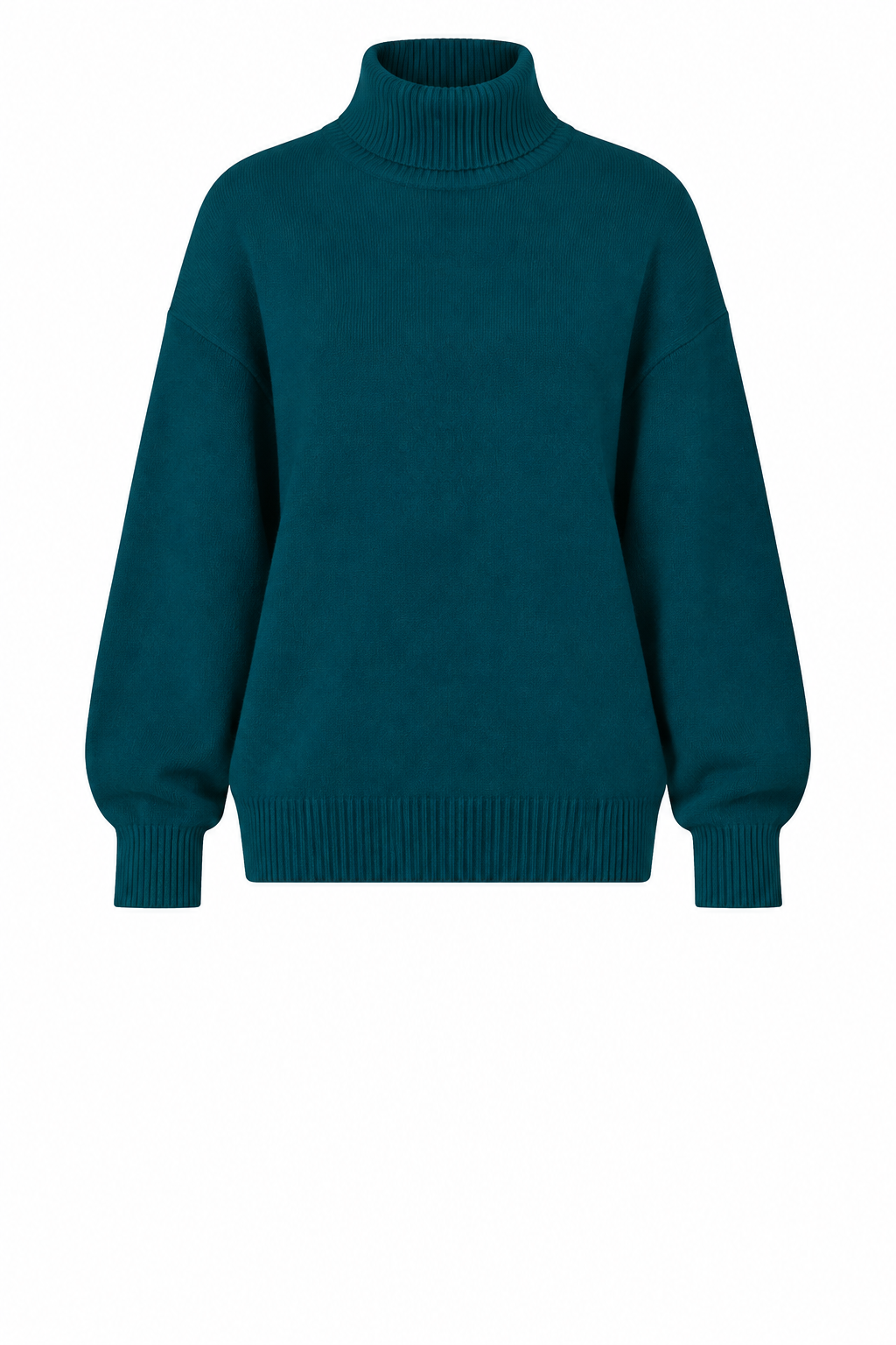 ZOIE CLASSIC POLO NECK SUPERSOFT KNIT