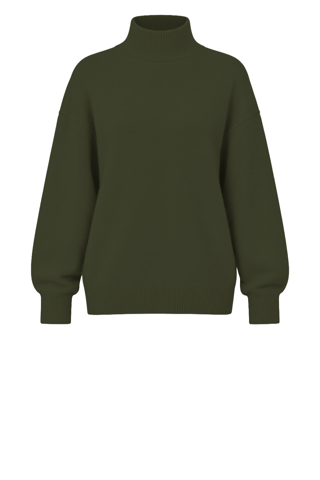 ZOIE CLASSIC POLO NECK SUPERSOFT KNIT
