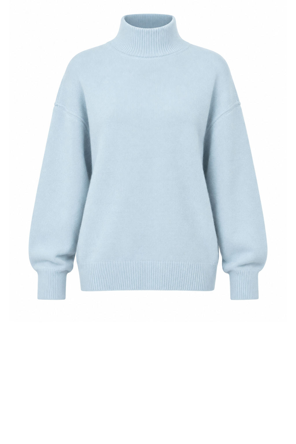 ZOIE CLASSIC POLO NECK SUPERSOFT KNIT