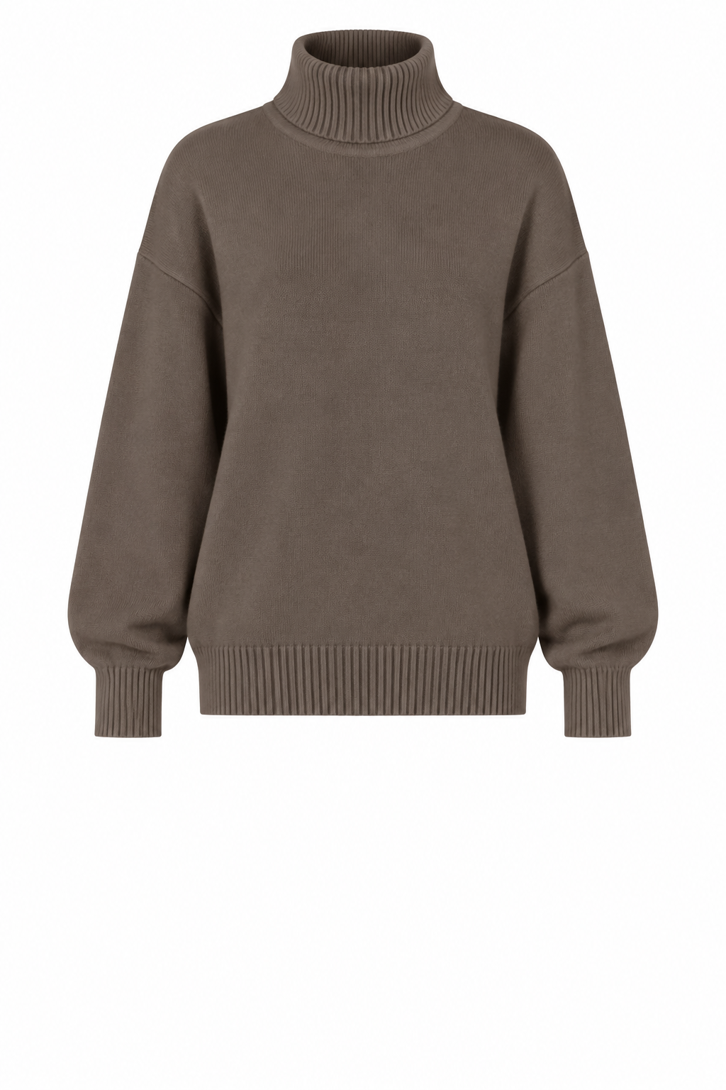 ZOIE CLASSIC POLO NECK SUPERSOFT KNIT