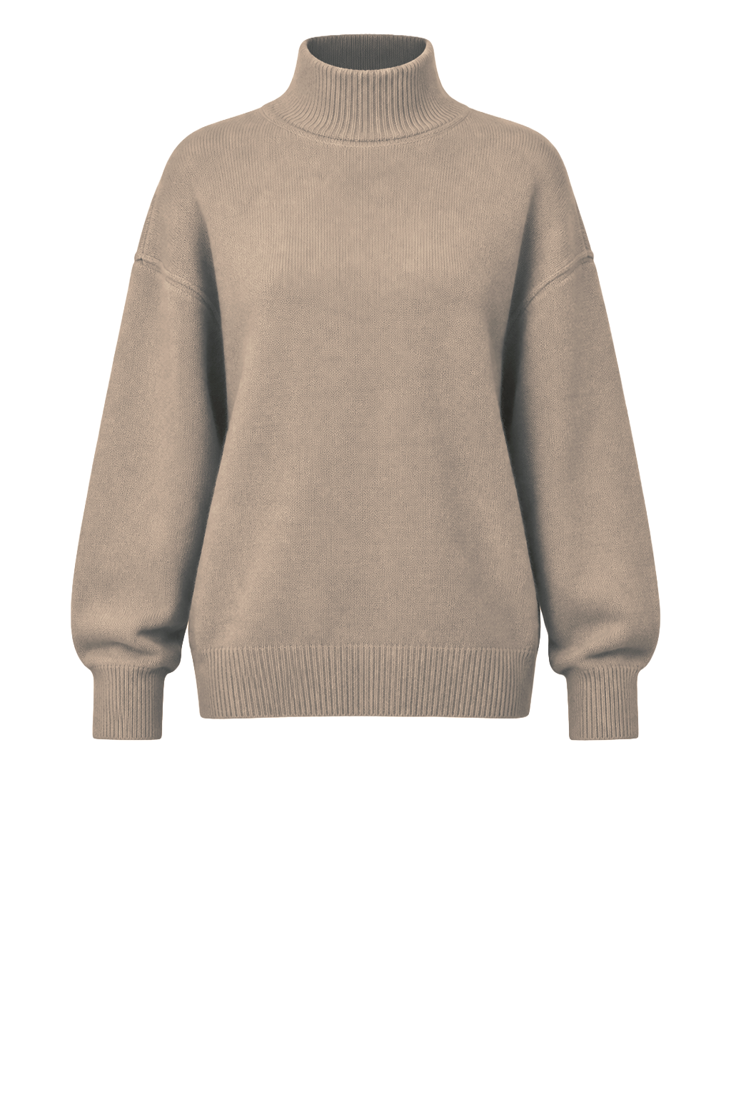 ZOIE CLASSIC POLO NECK SUPERSOFT KNIT